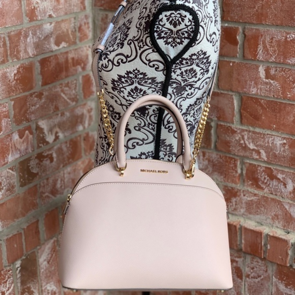 Michael Kors Emmy Large Dome Satchel crossbody